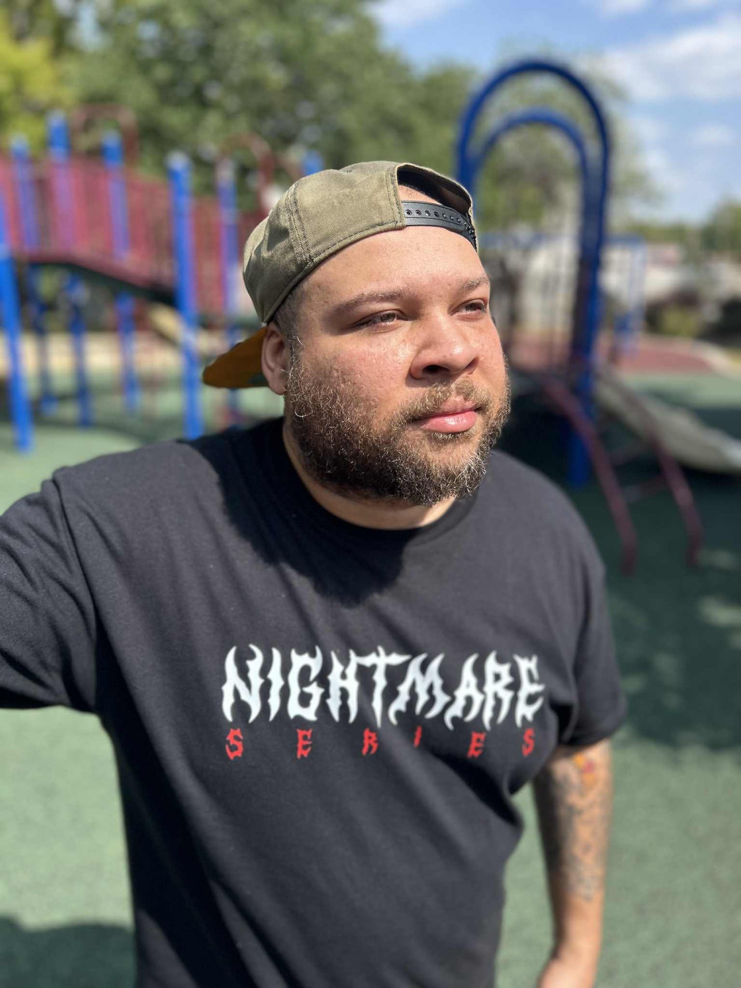Nightmare Series: Freddy's Gaze - Premium Horror T-Shirt