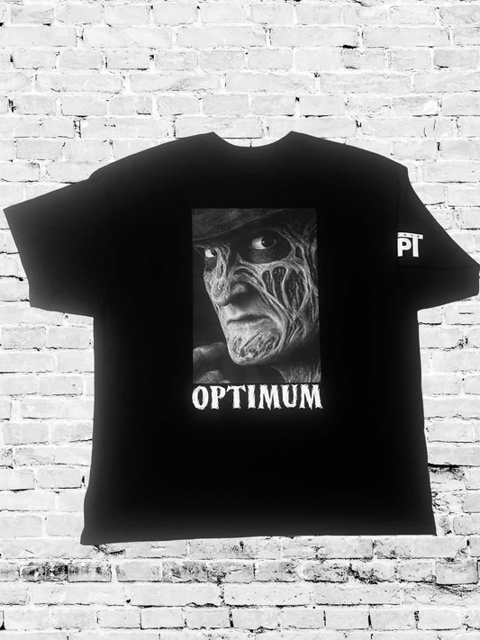Nightmare Series: Freddy's Gaze - Premium Horror T-Shirt